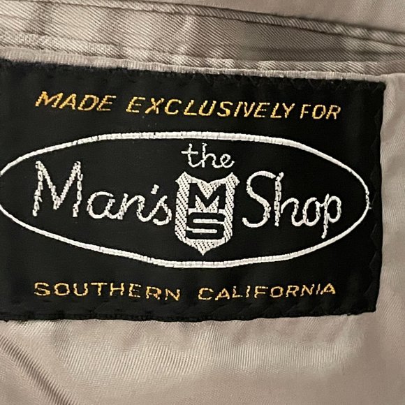 Vintage Men's Dark Blue Pinstripe Pierre Cardin Suit Blazer - Picture 3 of 8